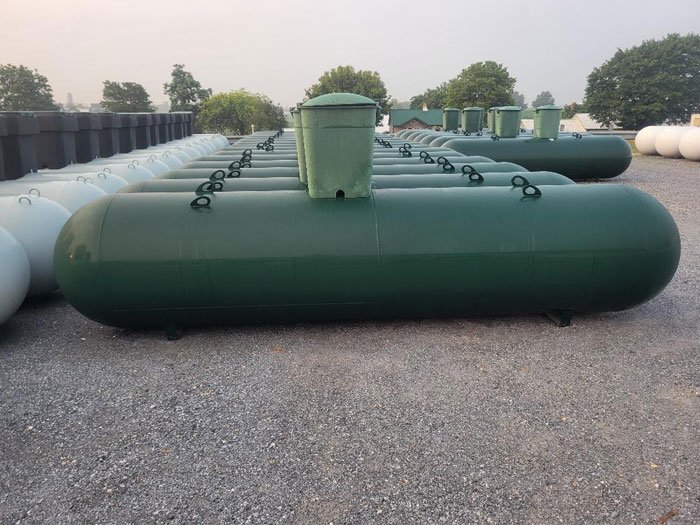 1000 Gallon ASME Underground Propane Tank