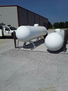 ARCOSA 1000 Gallon ASME Horizontal Propane Tank