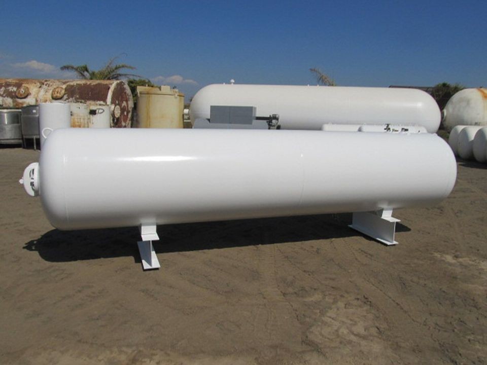 Hanson Tank 1150 Gallon ASME Carbon Steel Propane Tank