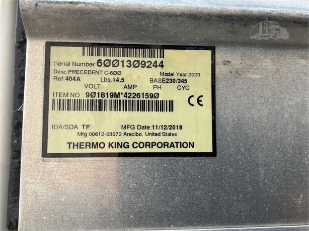 Thermo King Precedent C-600 Trailer Refrigeration System