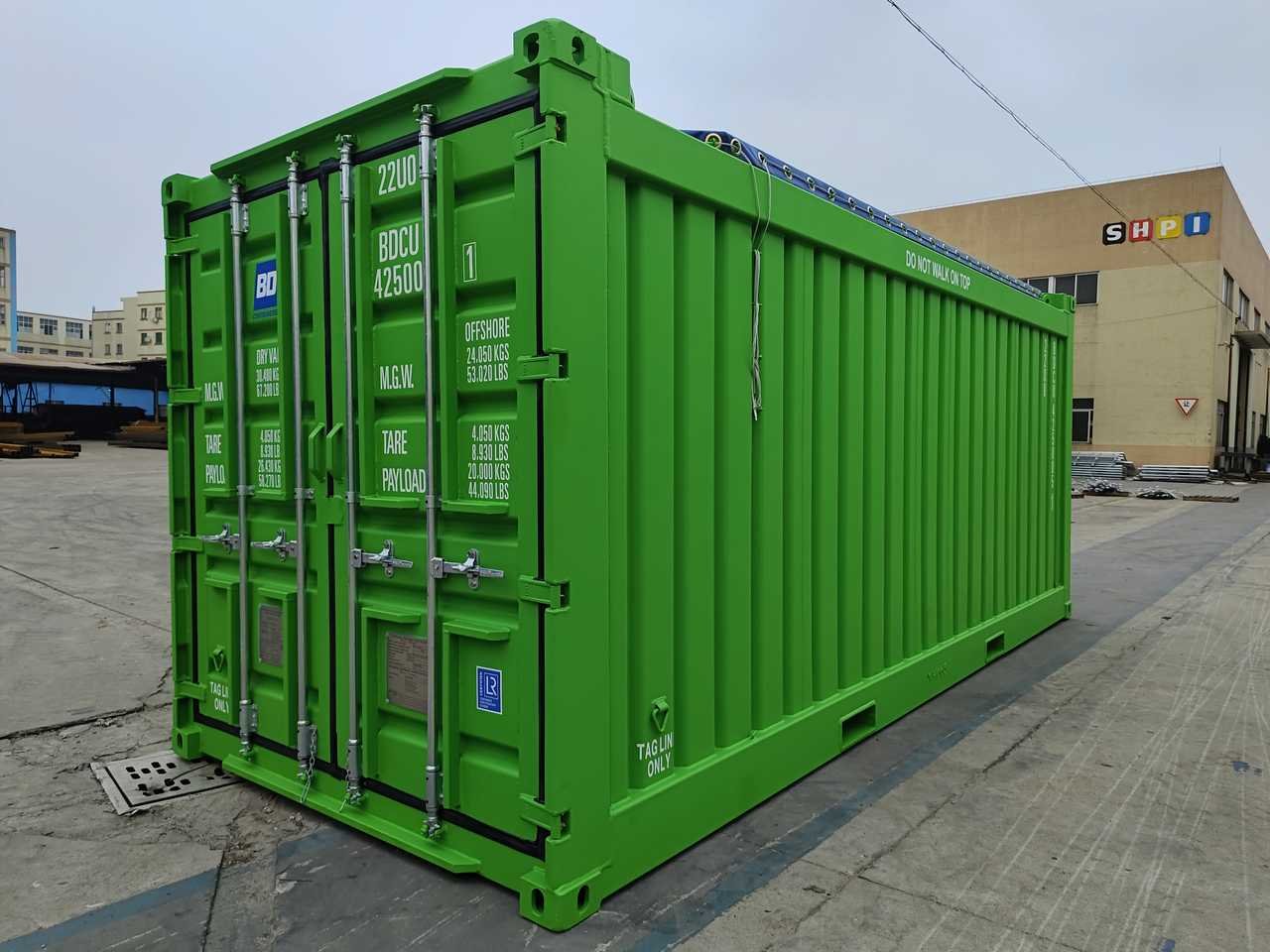 Conex Off-Coast 20ft DNV Offshore Open Top Container
