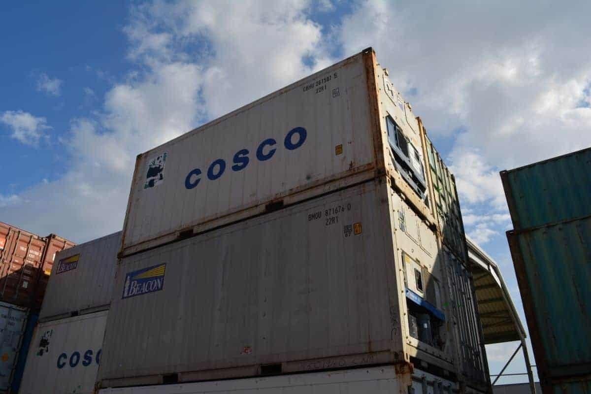 20ft Refrigerated Shipping Container Standard ISO Reefer Cold Storage
