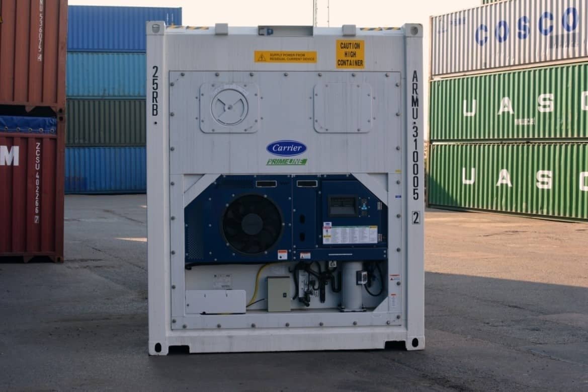 20ft Refrigerated Shipping Container Standard ISO Reefer Cold Storage