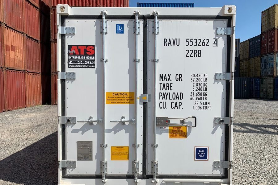 20ft Refrigerated Shipping Container Standard ISO Reefer Cold Storage