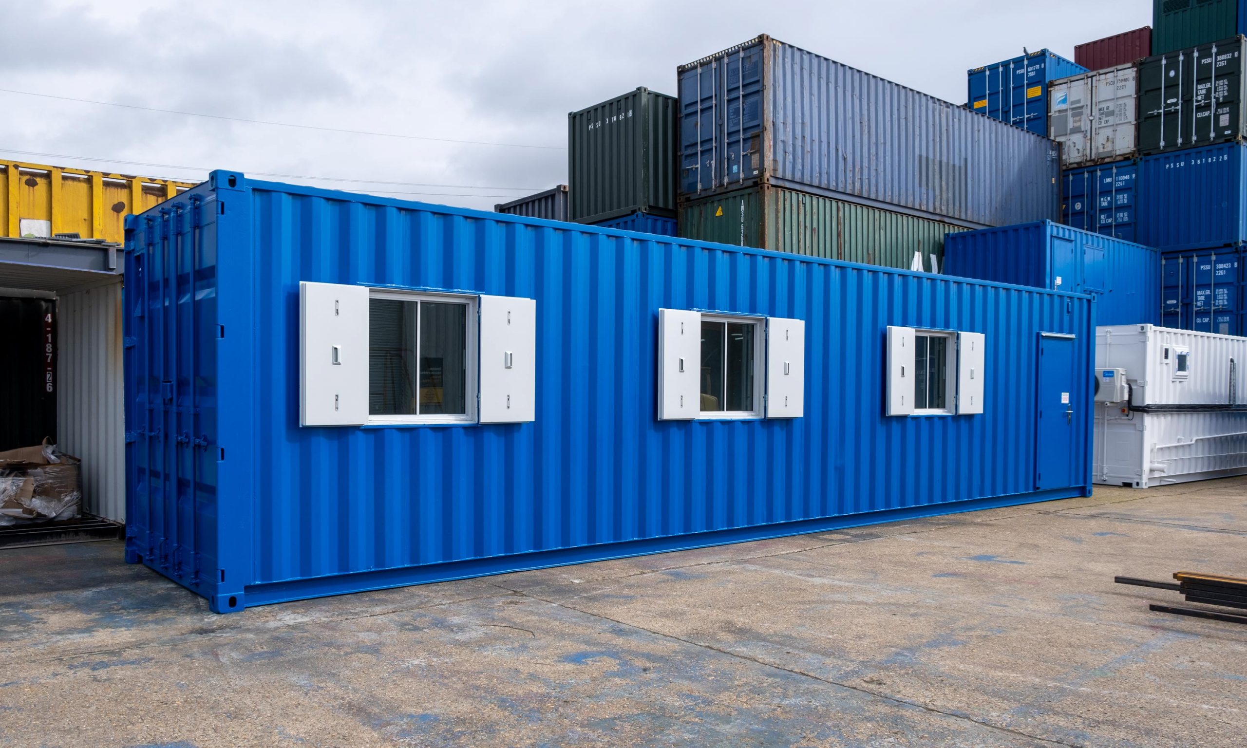 40-Foot Mobile Office Shipping Container