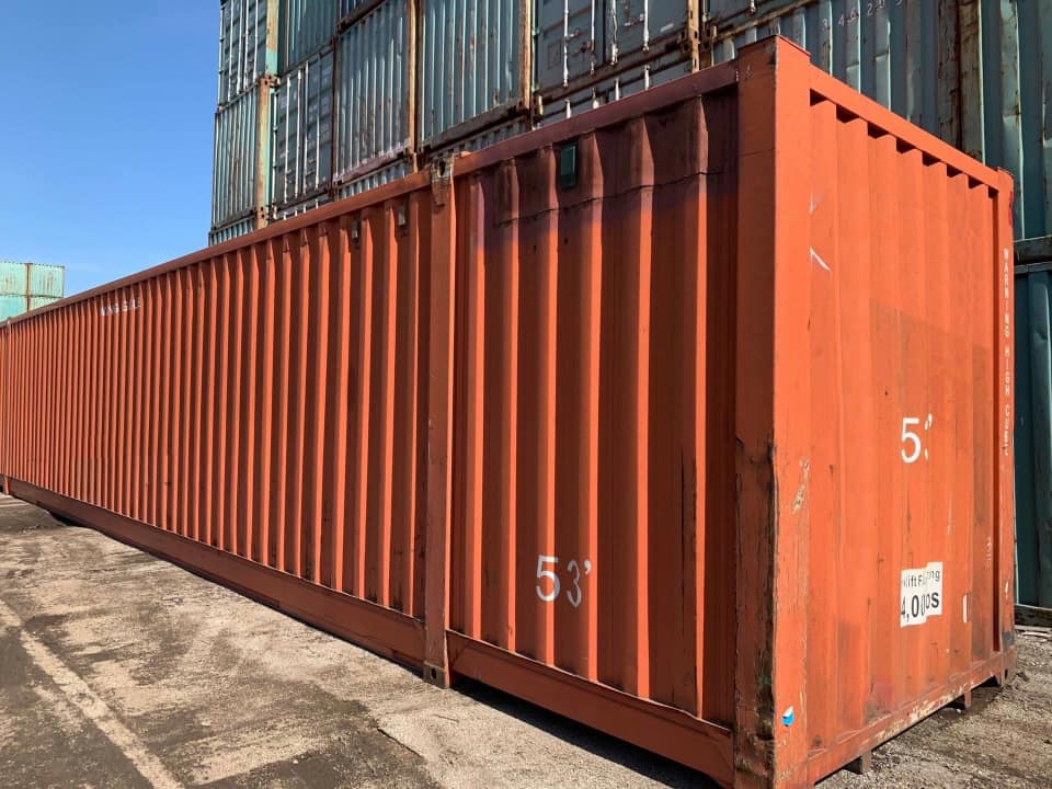 53 ft High Cube Shipping Container
