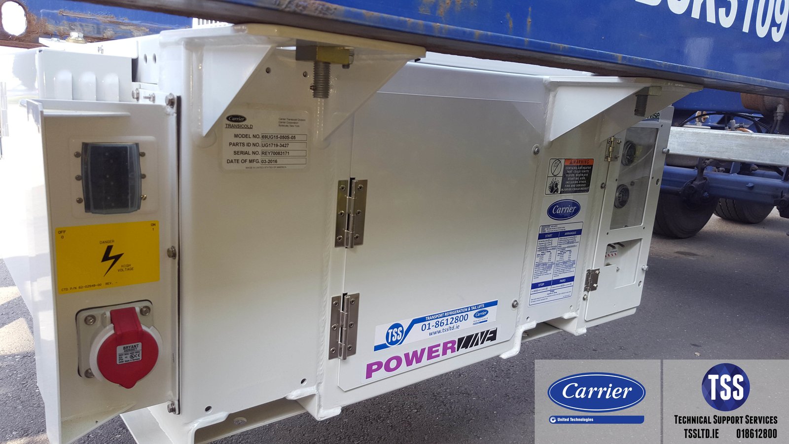 Carrier 69UG15 Undermount PowerLINE Generator Set