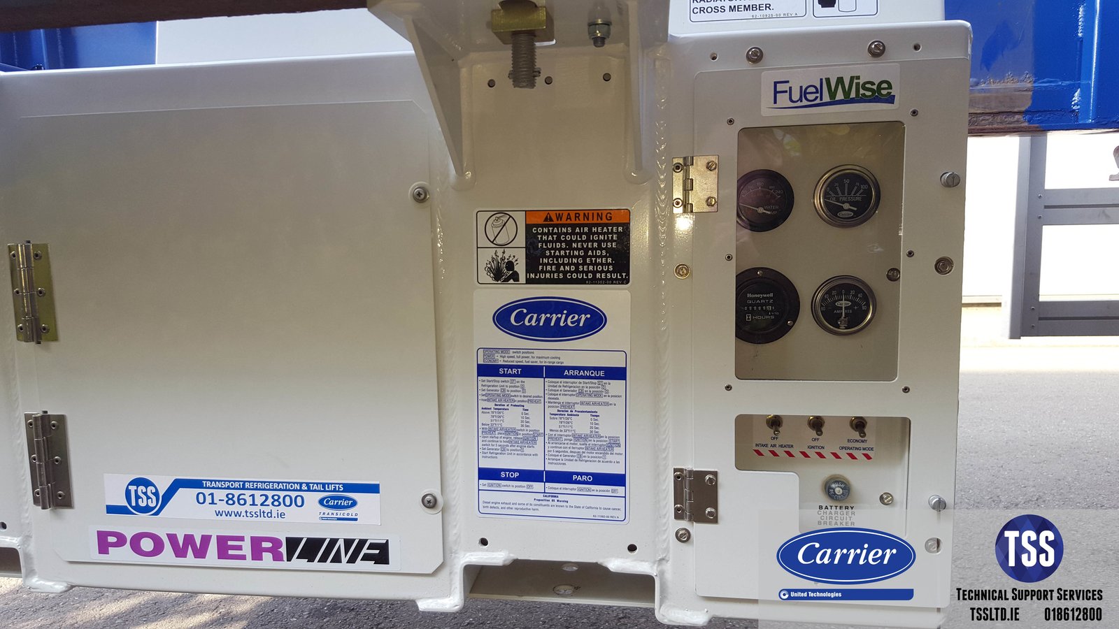 Carrier PowerLINE 69UG15-050S-55 Undermount Genset