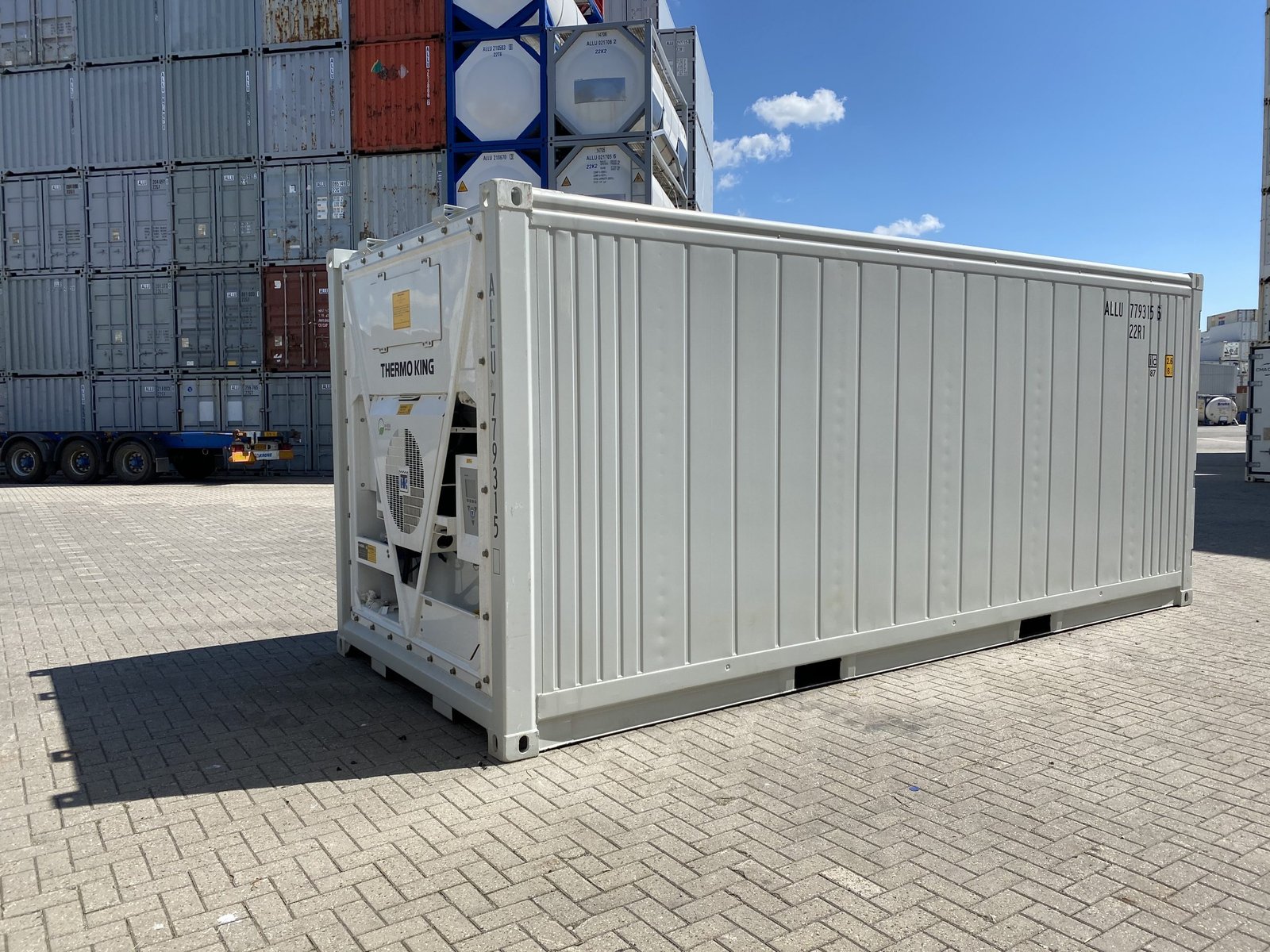 20ft Refrigerated Shipping Container Standard ISO Reefer Cold Storage