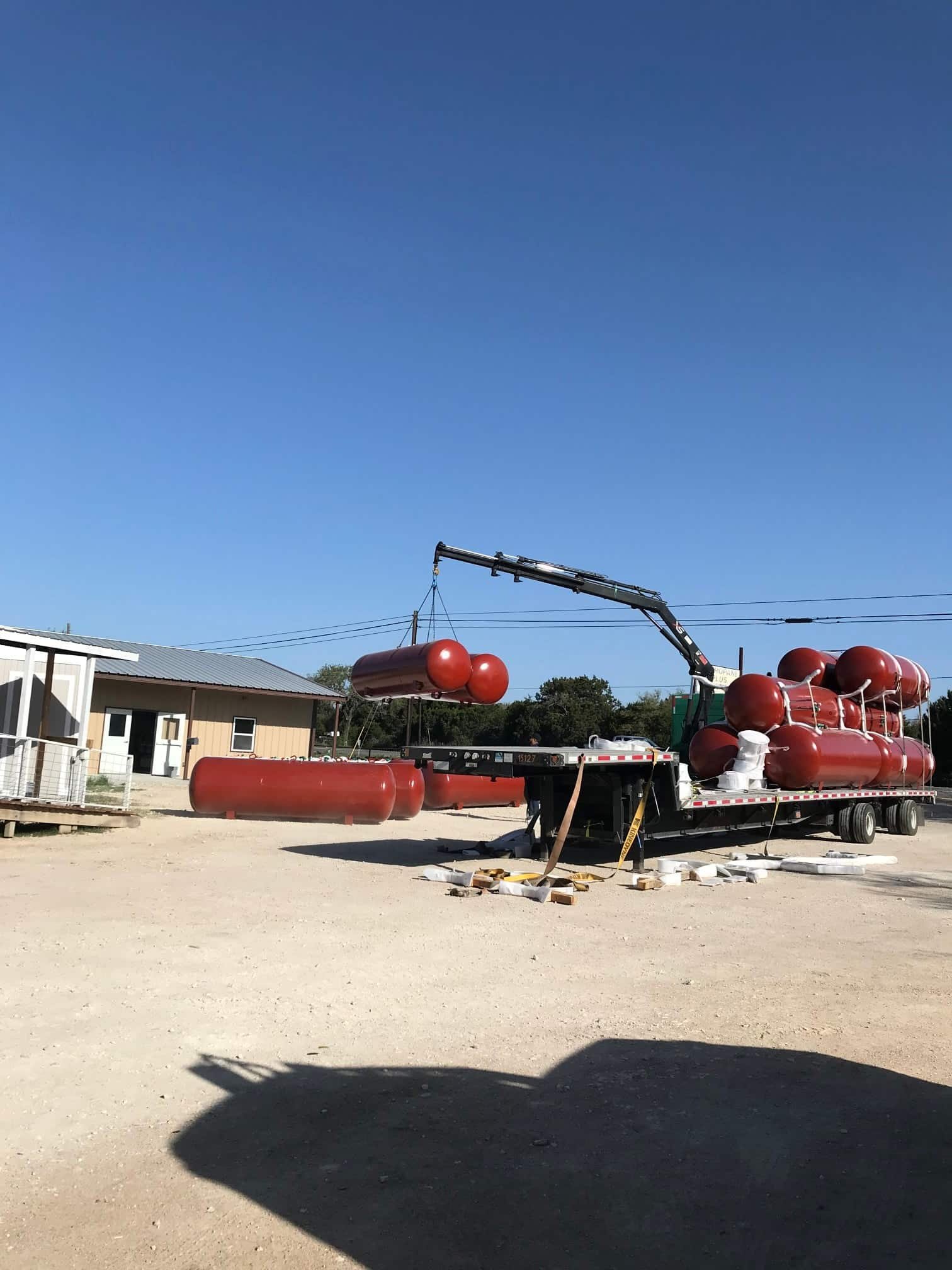 ARCOSA 1000 Gallon ASME Horizontal Propane Tank