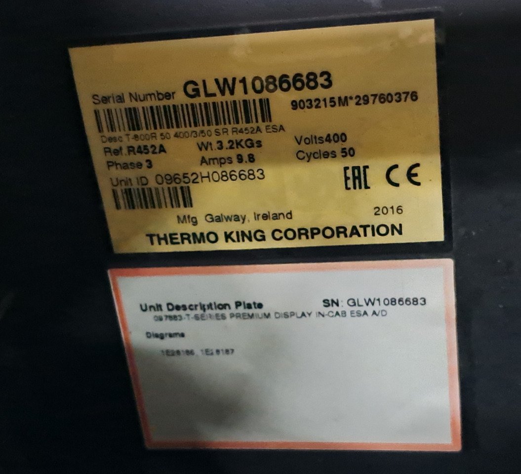 Thermo King T-800R Spectrum Truck Refrigeration Unit