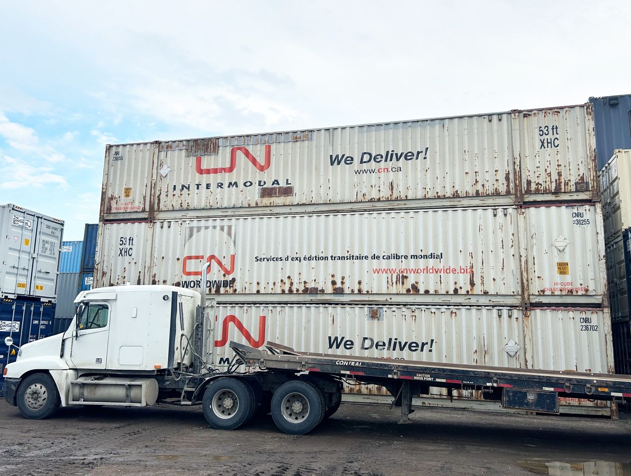 53 ft High Cube Shipping Container