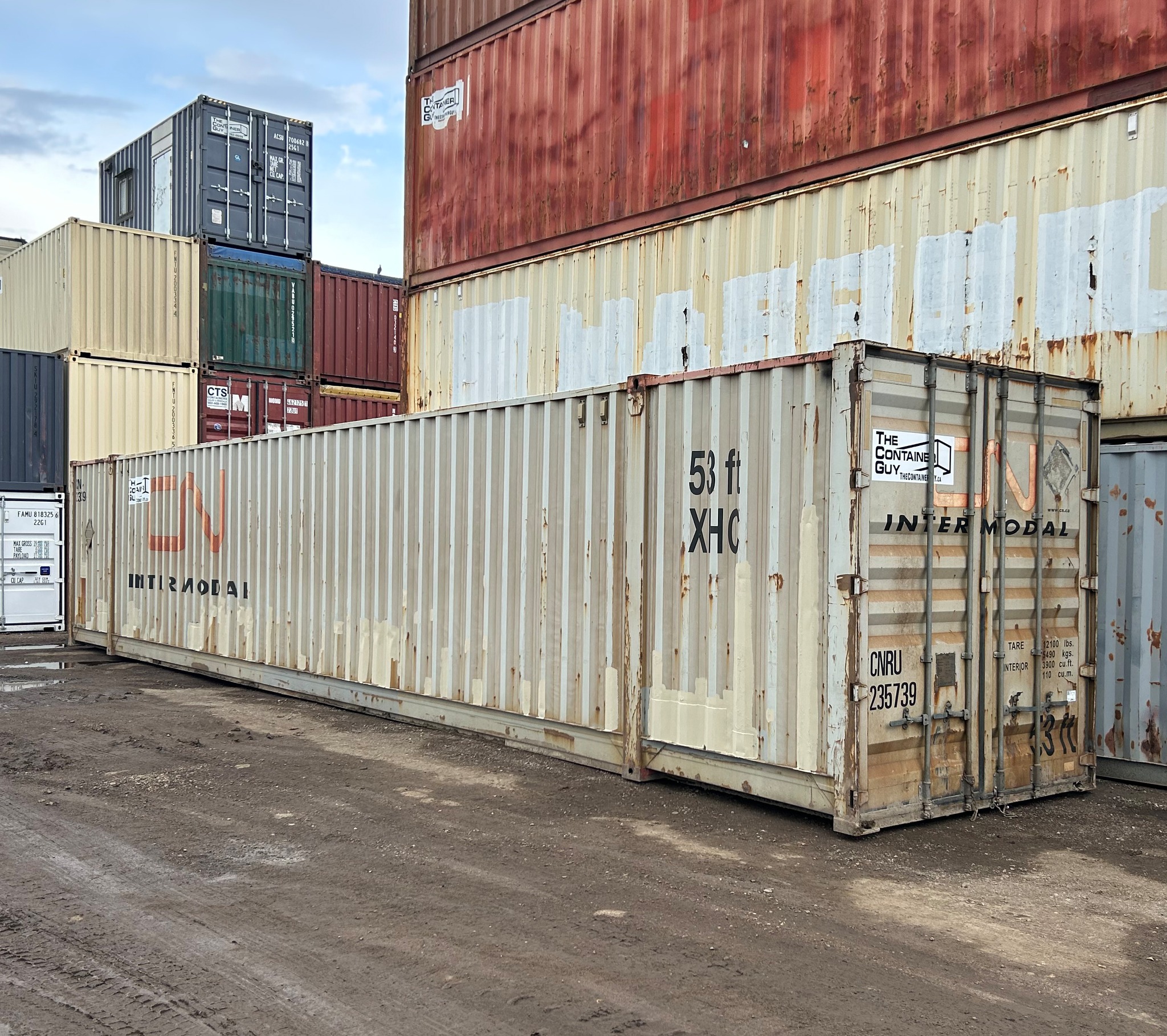 53 ft High Cube Shipping Container