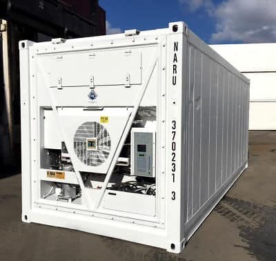 20ft Refrigerated Shipping Container Standard ISO Reefer Cold Storage