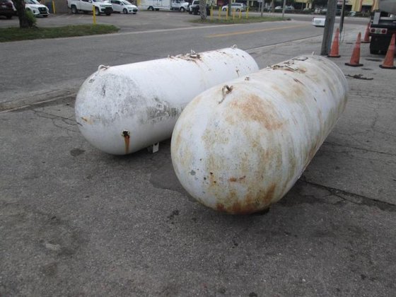 Used 500 Gallon ASME Steel Propane Tank