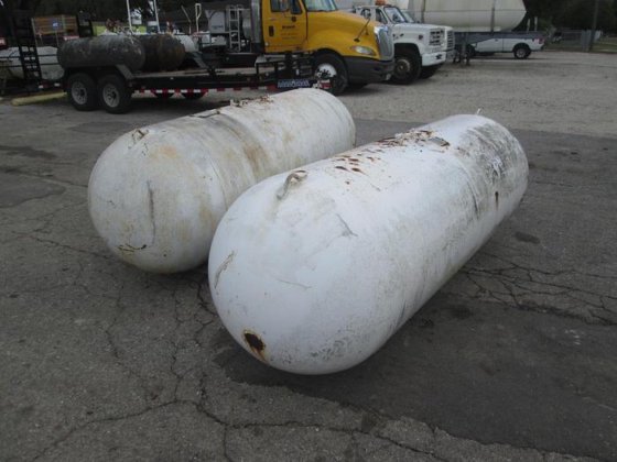 Used 500 Gallon ASME Steel Propane Tank