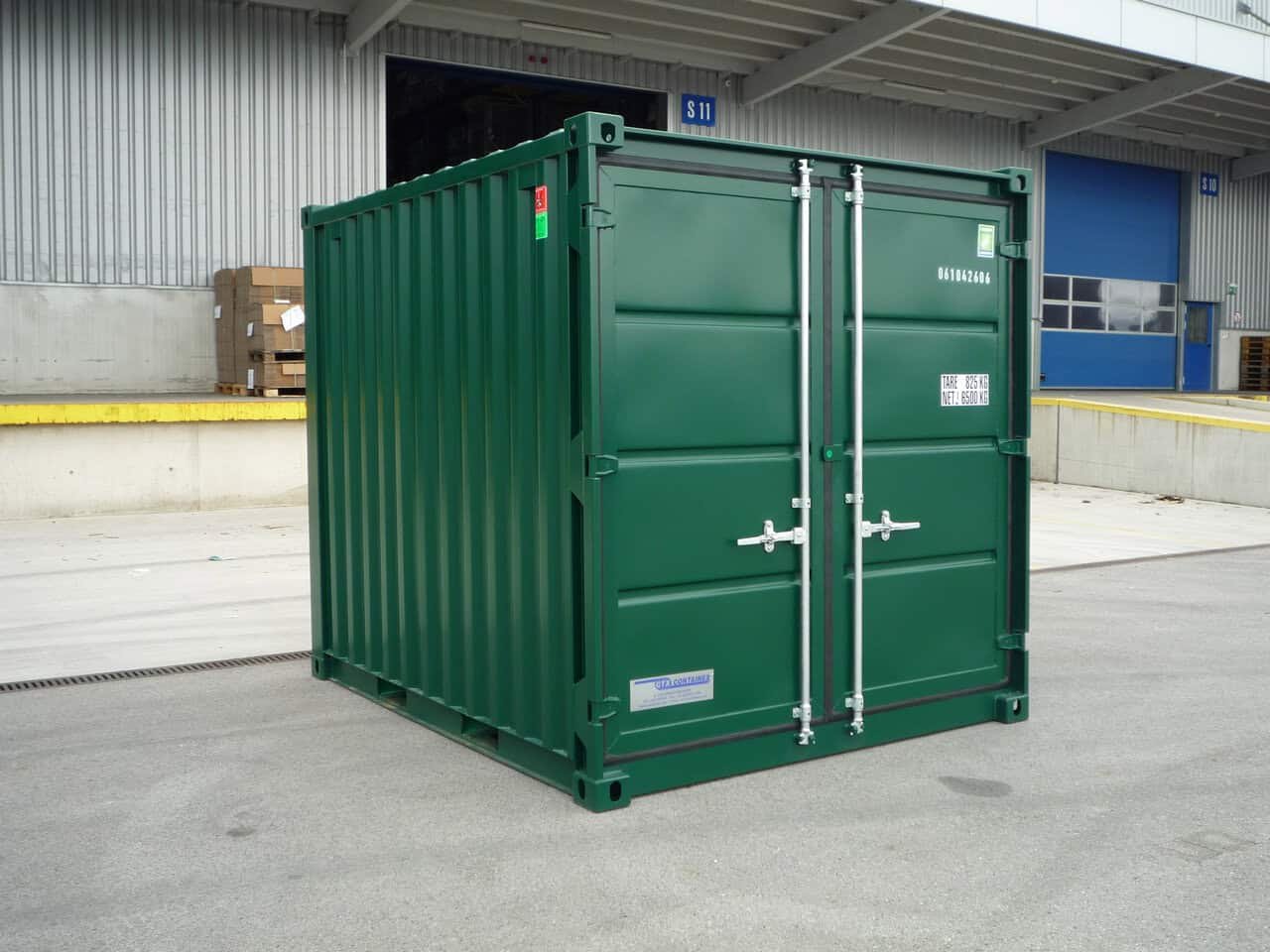 Containex 10ft Galvanised Storage Container