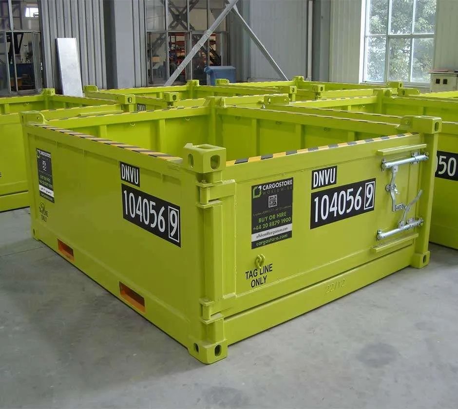 10ft DNV 2.7-1 Offshore Half Height Open Top Container