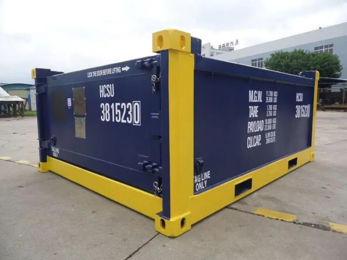 10ft DNV 2.7-1 Offshore Half Height Open Top Container