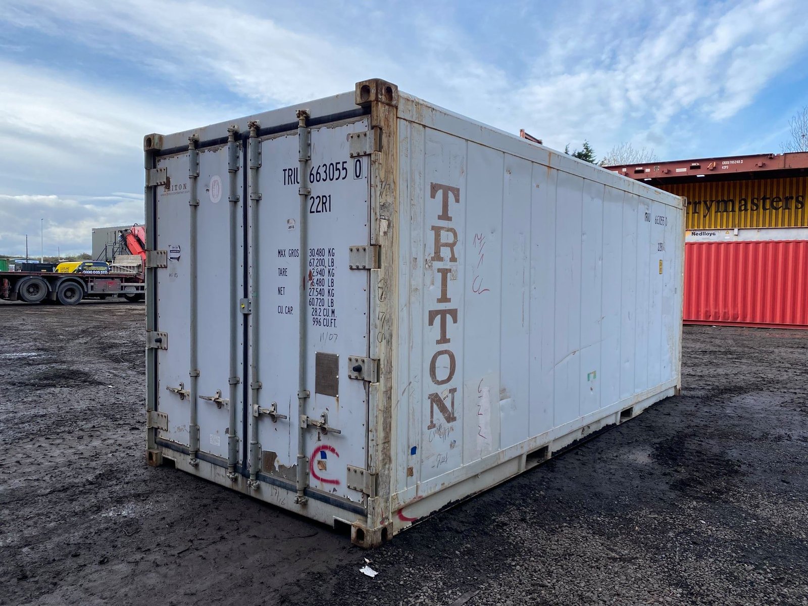 20ft Used Refrigerated Reefer Container