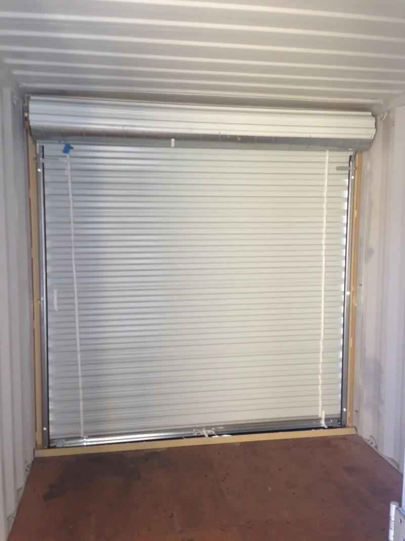 20ft Custom One Trip Shipping Container with Roller Shutter