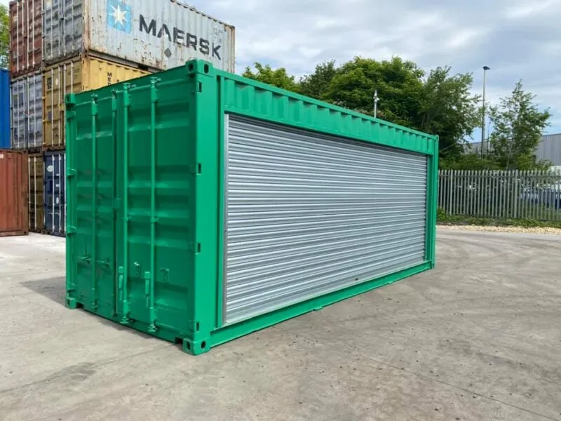 20ft Roller Shutter Conversion Storage Container