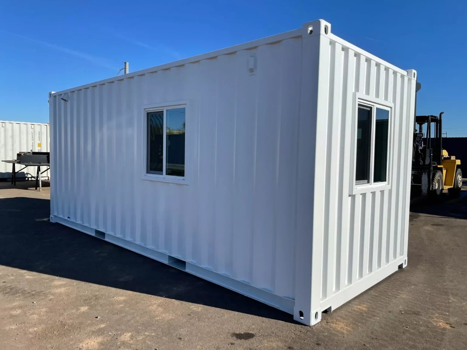 Linked Equipment 20-Foot Office Refurbished Shipping Container