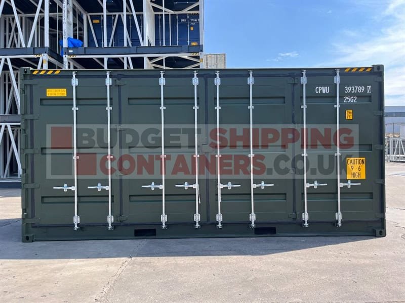 20ft High Cube Side Opening Shipping Container One Trip
