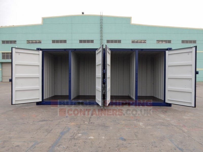20ft Multi Compartment Shipping Container, 4-Bay New One Trip