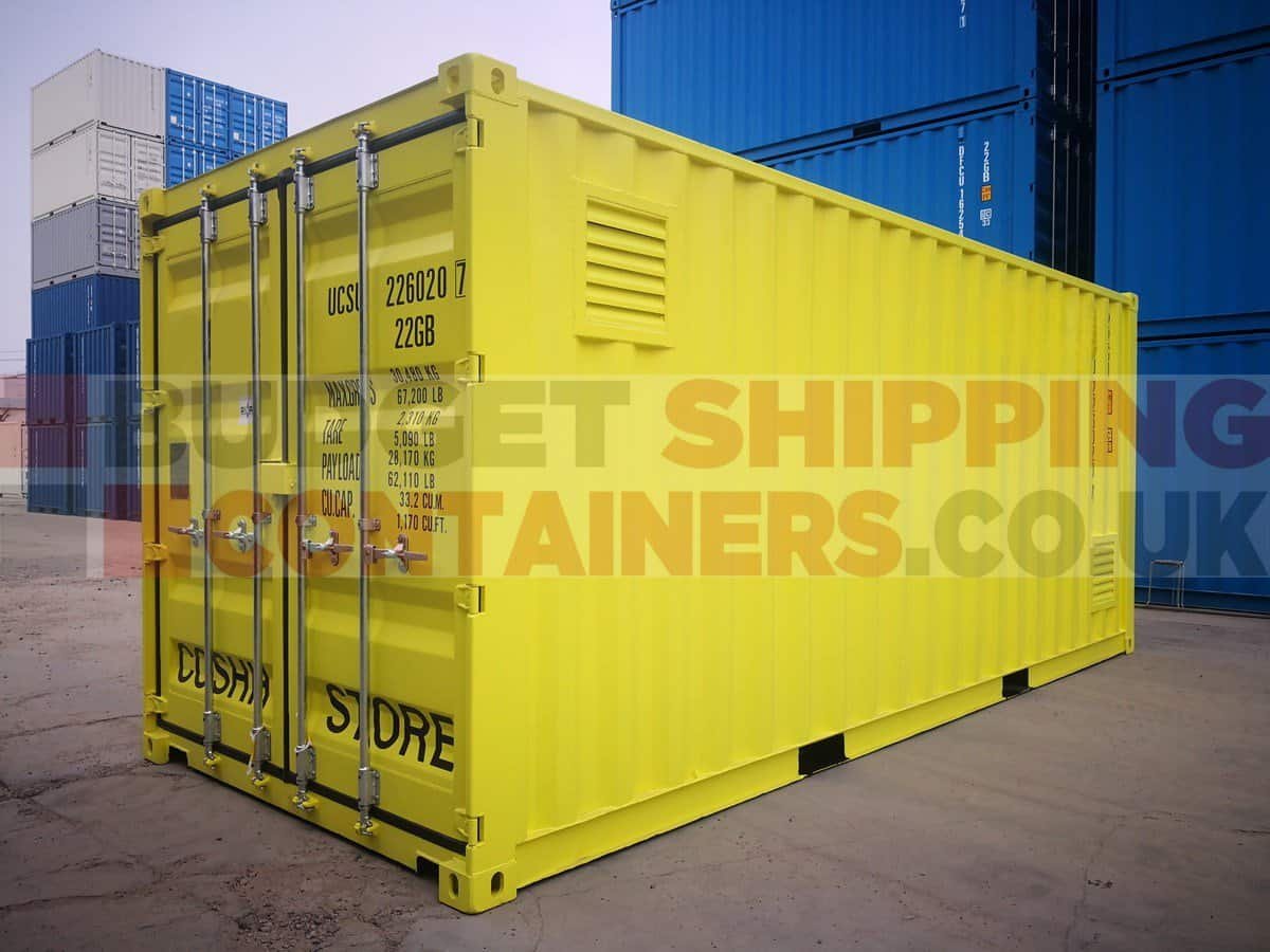 20ft COSHH Store Shipping Container