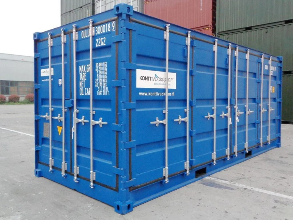 20ft Open Side Shipping Container Full Side Access