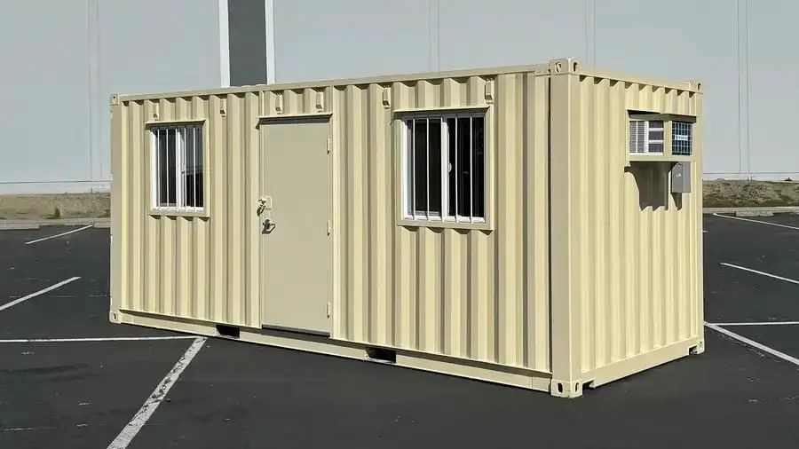 20ft Ground Level Portable Office Container