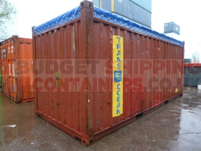 Used 20ft Open Top Shipping Container