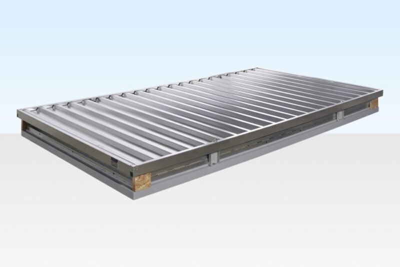 4m x 2.1m Flat Pack Galvanized Storage Container