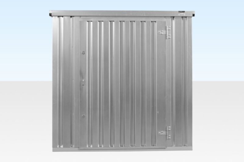 4m x 2.1m Flat Pack Galvanized Storage Container