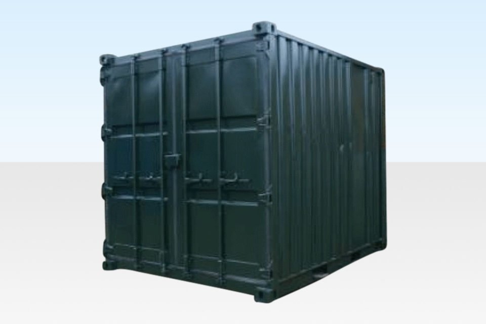 Used 10ft Cut Down Storage Container