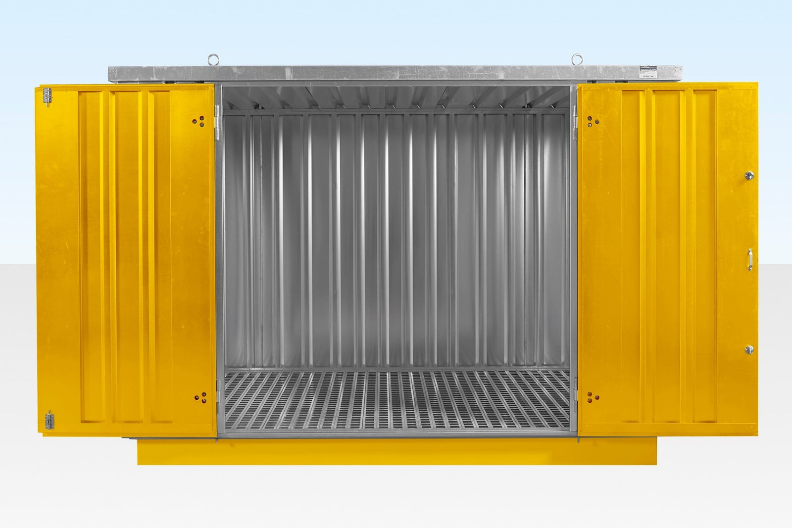 Portable Space Flat Pack Bunded Chemical Storage 3m x 2.1m