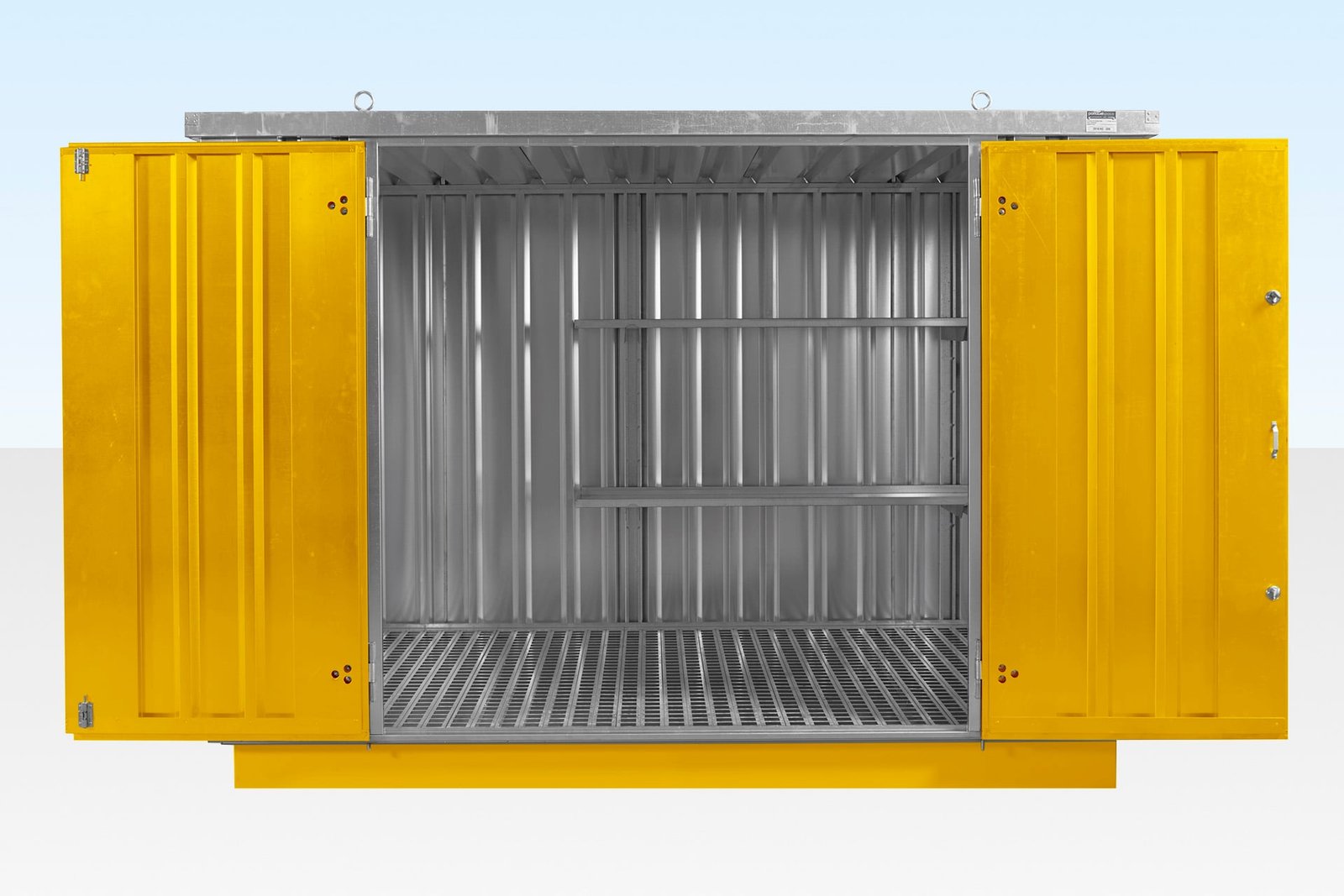Portable Space Flat Pack Bunded Chemical Storage 3m x 2.1m