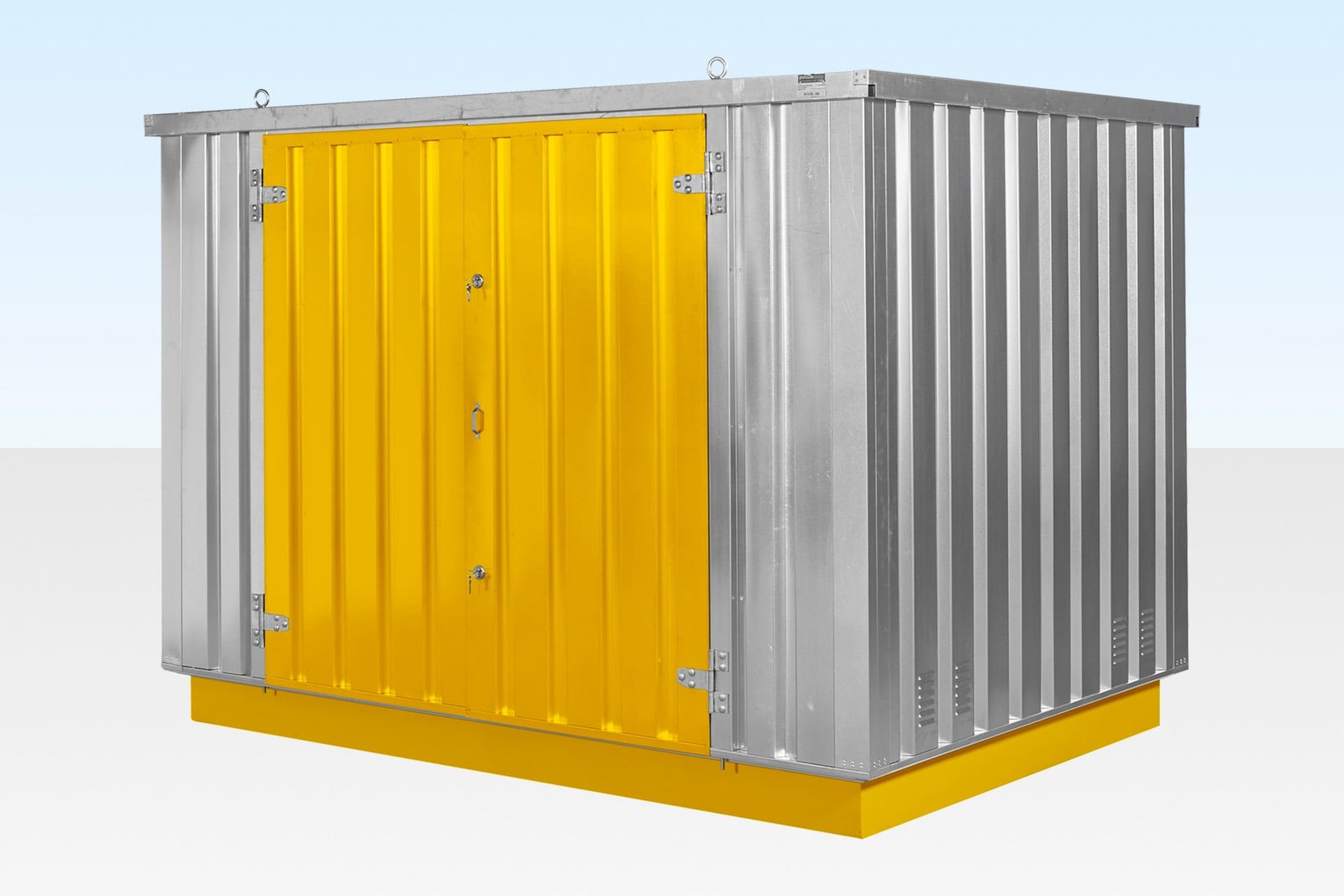 Portable Space Flat Pack Bunded Chemical Storage 3m x 2.1m