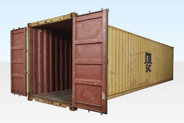 Used 40ft x 8ft High Cube Shipping Container