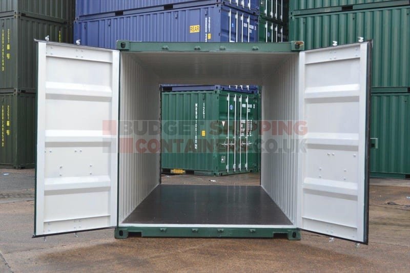 20ft Tunnel Shipping Container One Trip Double Doors Both Ends