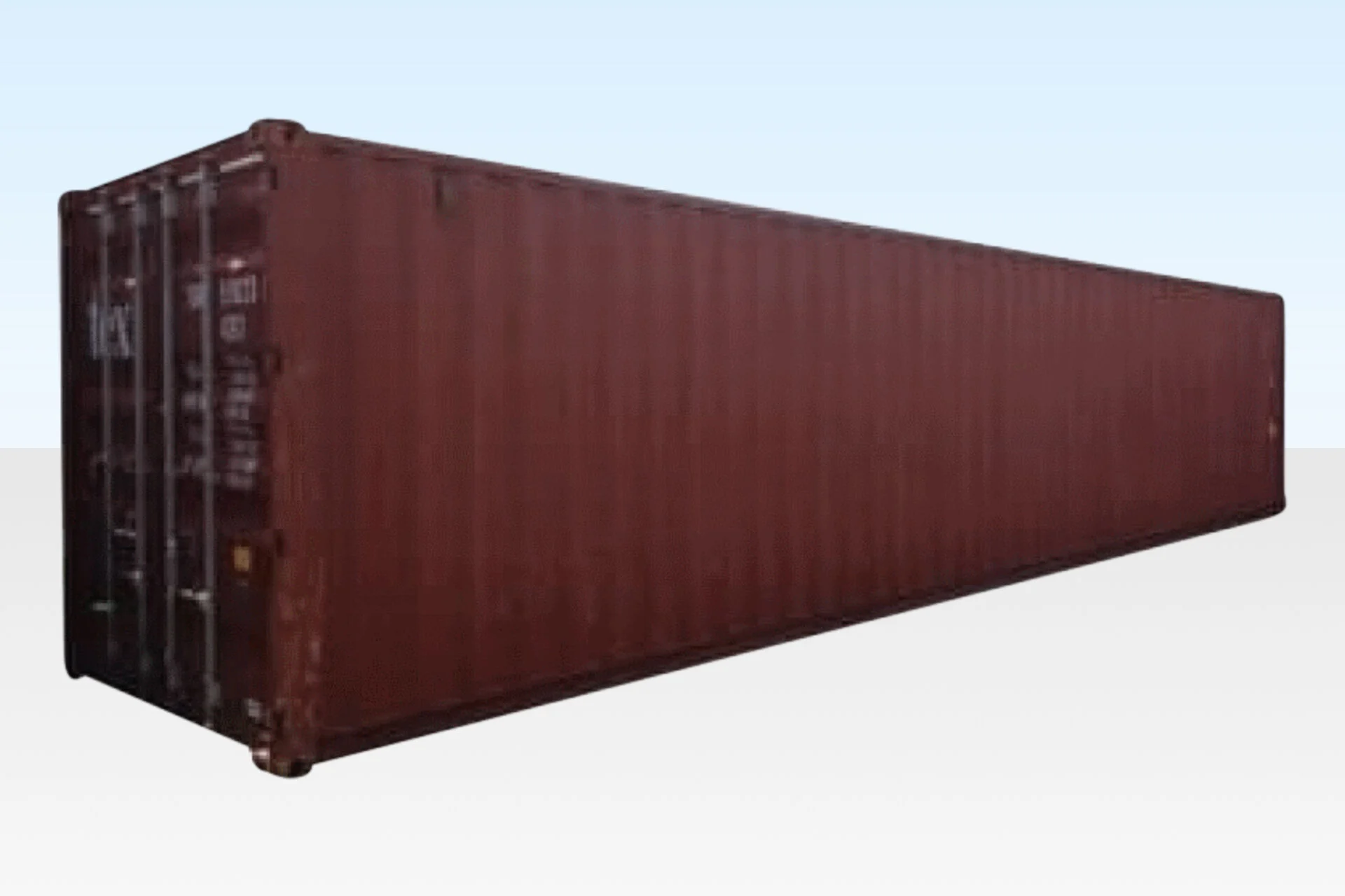 Used Cargo-Worthy Dry Van Shipping Container 40ft x 8ft