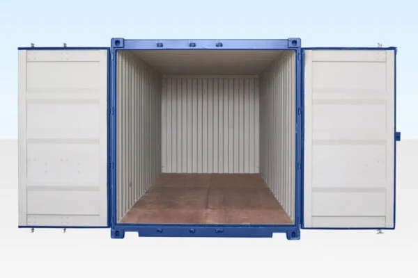 20ft Shipping Container One Trip - Blue