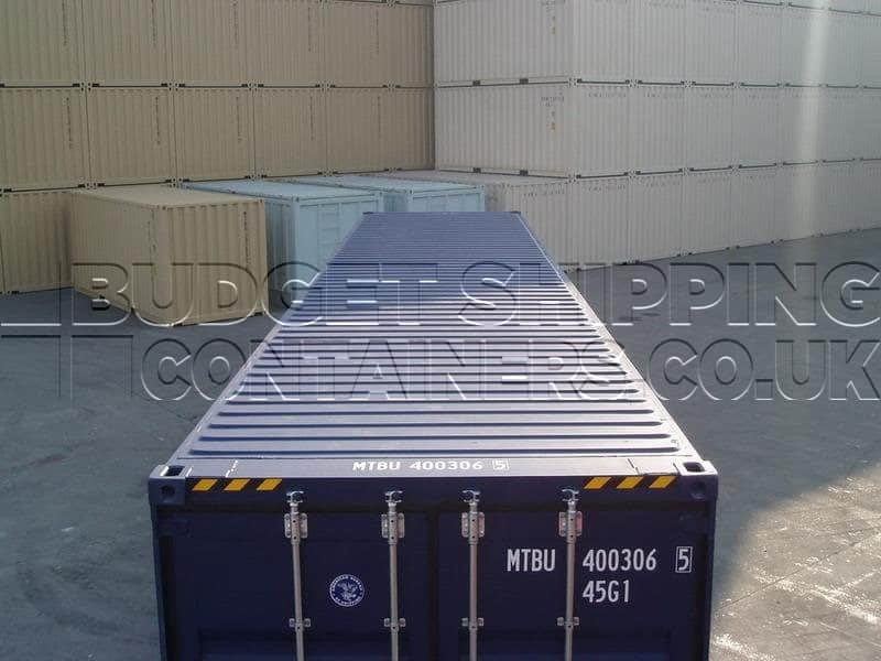 40ft High Cube Tunnel Container Double Doors Each End