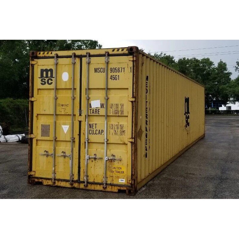 40 Ft HC Used High Cube Wind and Watertight Shipping Container
