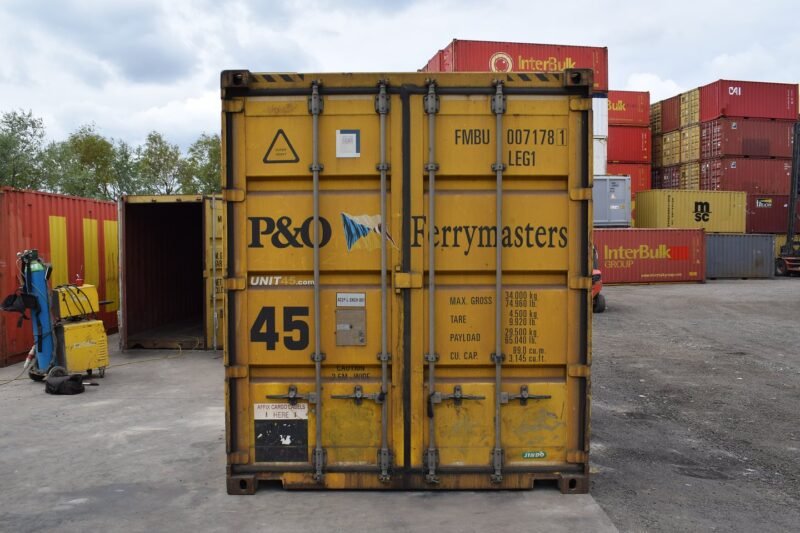 45-Foot High Cube Used Shipping Container Wind and Watertight