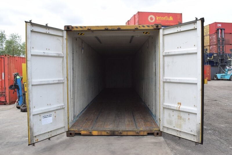 45-Foot High Cube Used Shipping Container Wind and Watertight