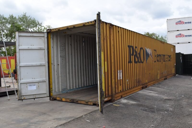 45-Foot High Cube Used Shipping Container Wind and Watertight