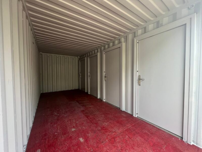 20ft Shipping Container Multi-Unit Storage Solution
