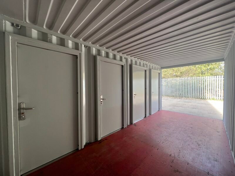 20ft Shipping Container Multi-Unit Storage Solution